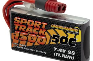OVERLANDER Sport 2200 3S 11.1v 25C LIPO BATTERY